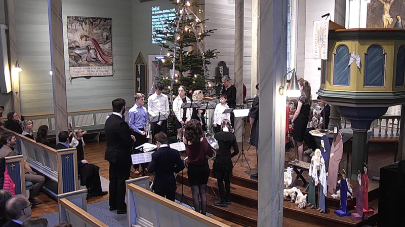 Velkomen til gudsteneste i Fitjar kyrkje - jul og nyttår