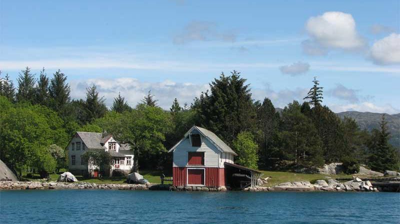 Friluftsgudsteneste på Smedholmen