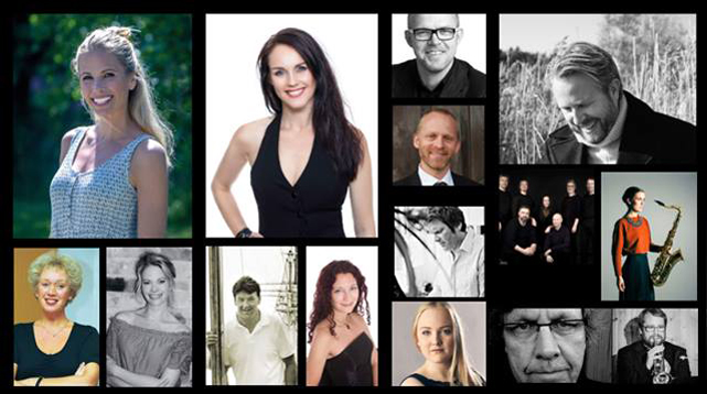 Fra plakaten for Sommerkonsertene i Østre Fredristad kirke 2018.