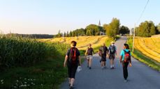 Utsikt mot Berg kirke. Foto: Jan Torstein Engen