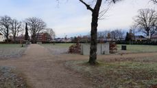 Fra det nye gravfeltet på Østsiden. Feltet kan nå tas i bruk.