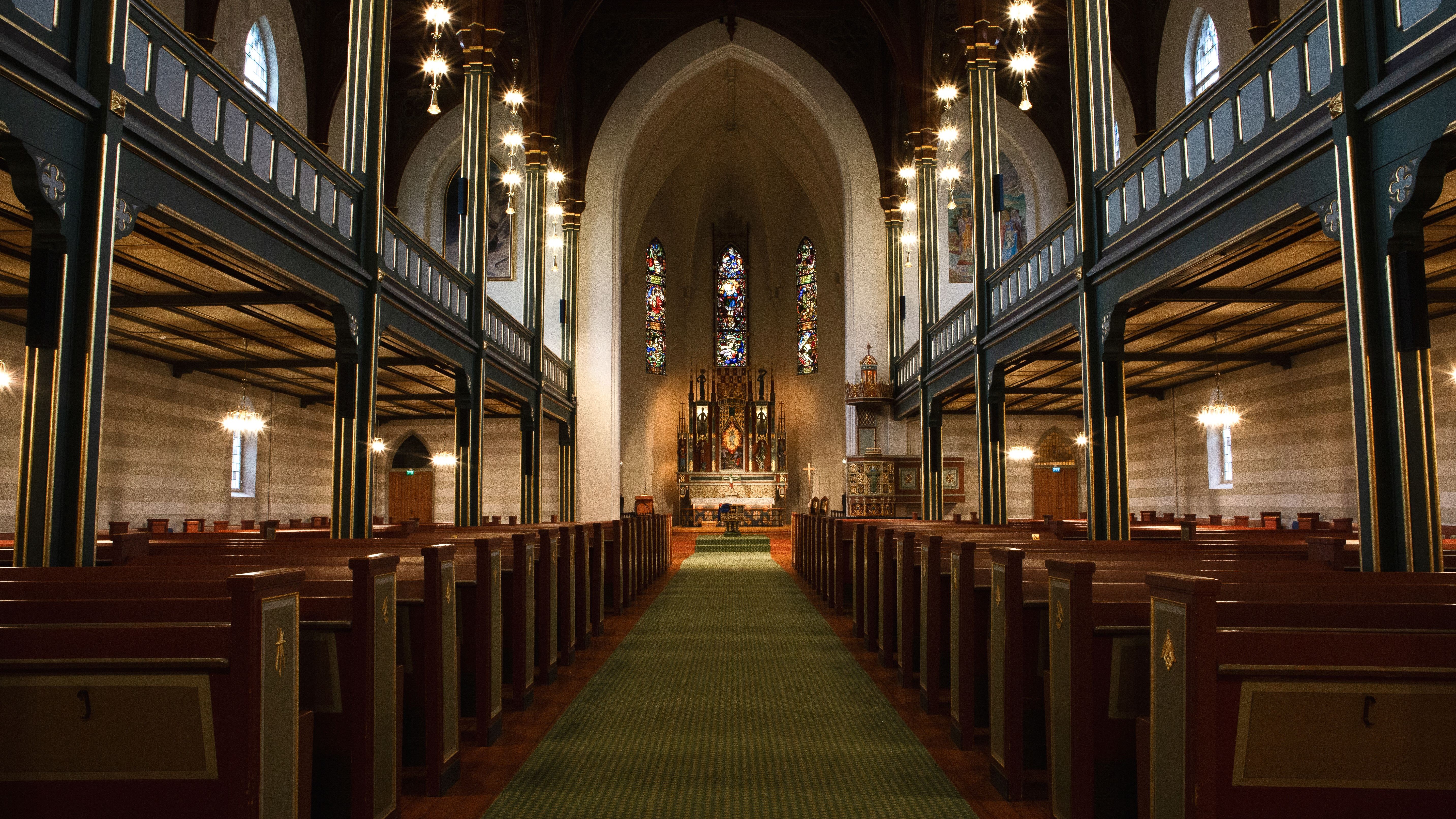 Kirkerommet i Fredrikstad domkirke. Foto: Cecilia Riis Kjeldsen