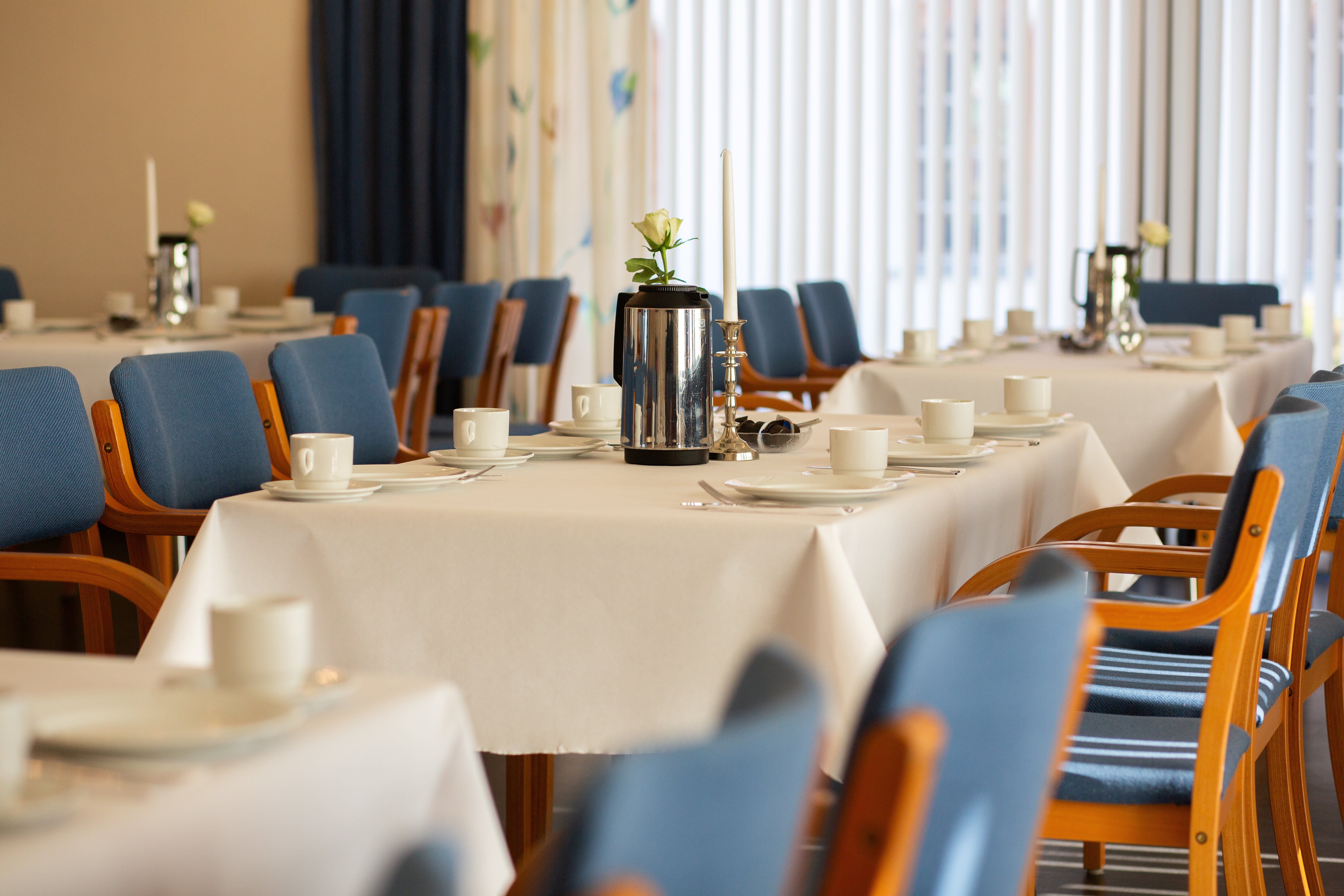 Rolvsøy menighetssenter funksjonelle, lyse og moderne lokaler. Foto: Cecilia Riis Kjeldsen.