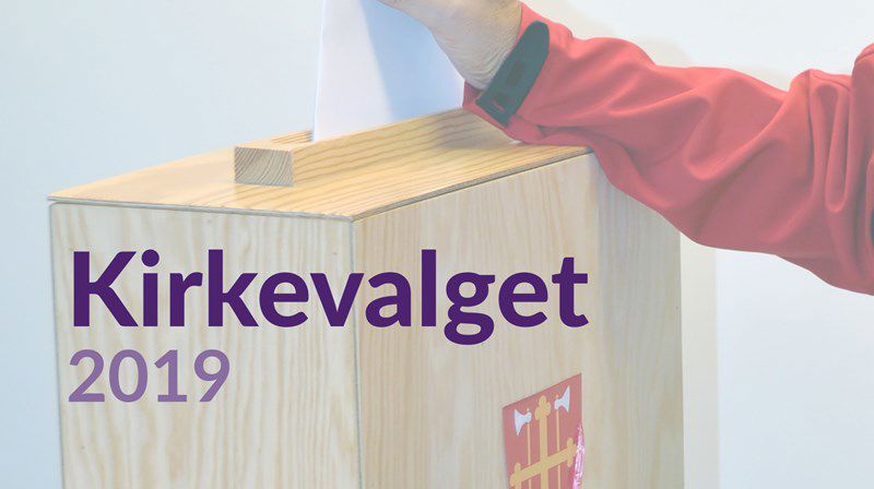 Informasjon om forhåndsvalg til Kirkevalget 2019
