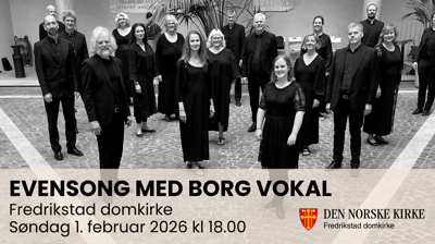 Vel møtt til Evensong med Borg vokal