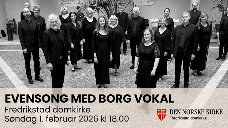 Vel møtt til Evensong med Borg vokal