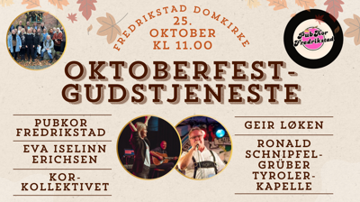 25. oktober: Oktoberfestgudstjeneste