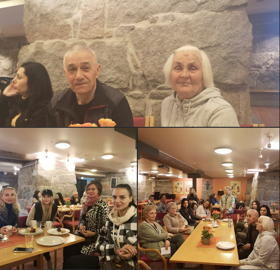 Ukrainsk kafé i Domkirken