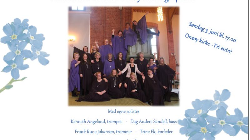 Sommerkonsert med Onsøy kirkes gospelkor