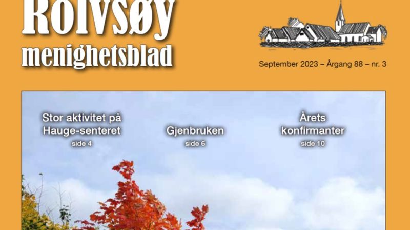 Menighetsbladet - høstutgaven er klar!
