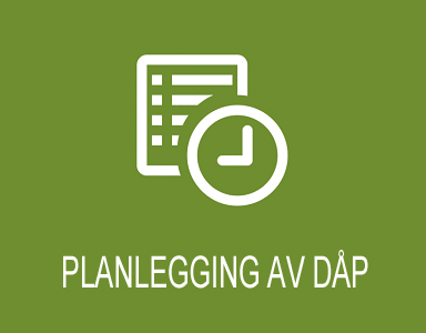 Planlegging av dåp