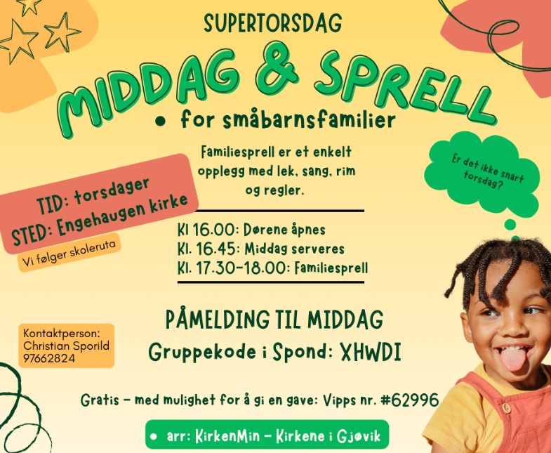 Supertorsdag - Ny tid og nytt sted🌞