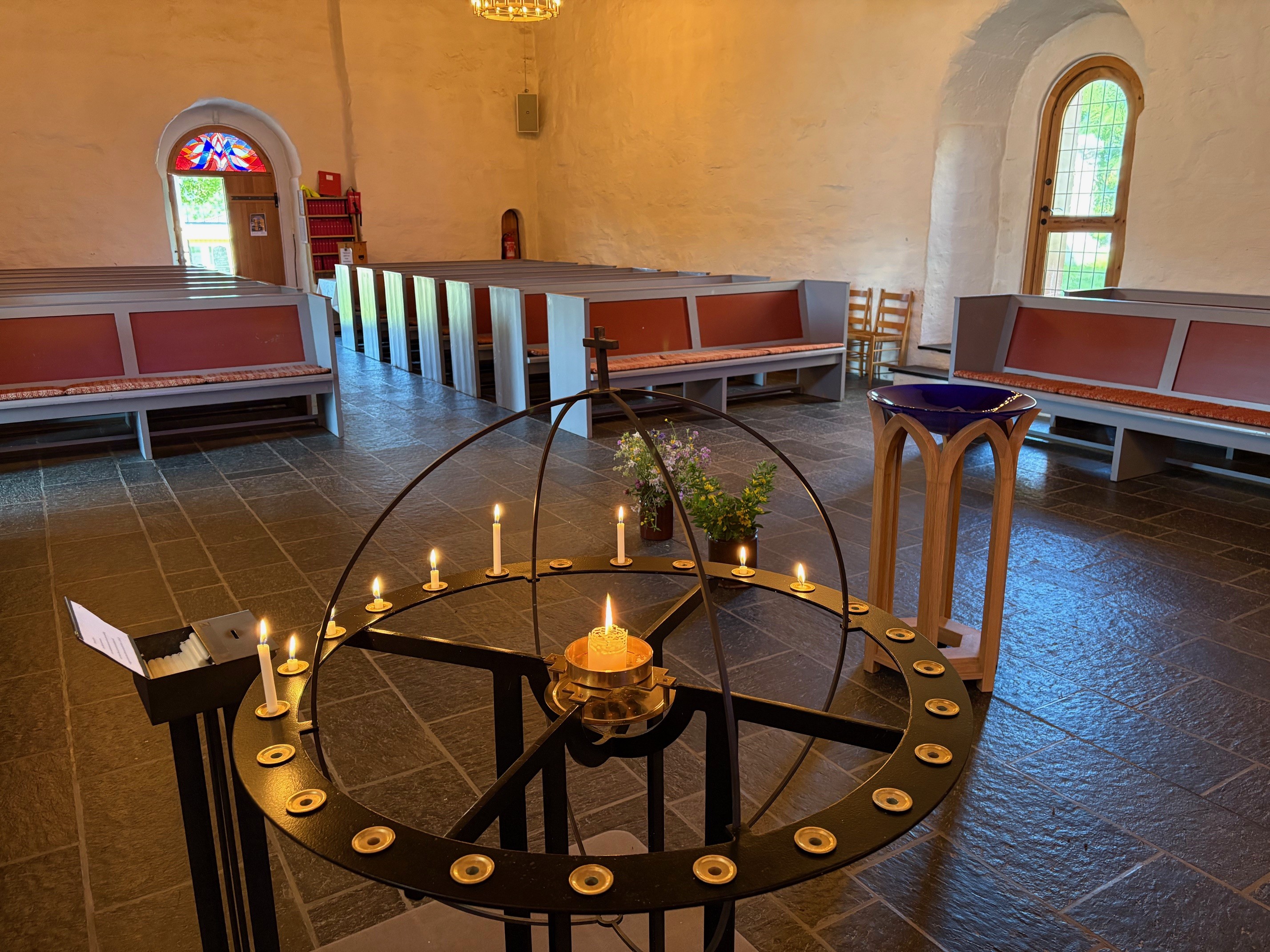 Mariakirken og Nikolaikirken har vært sommeråpne siden 15. juni til 17. august og med godt besøk (foto Inger Stensrud Haug). 