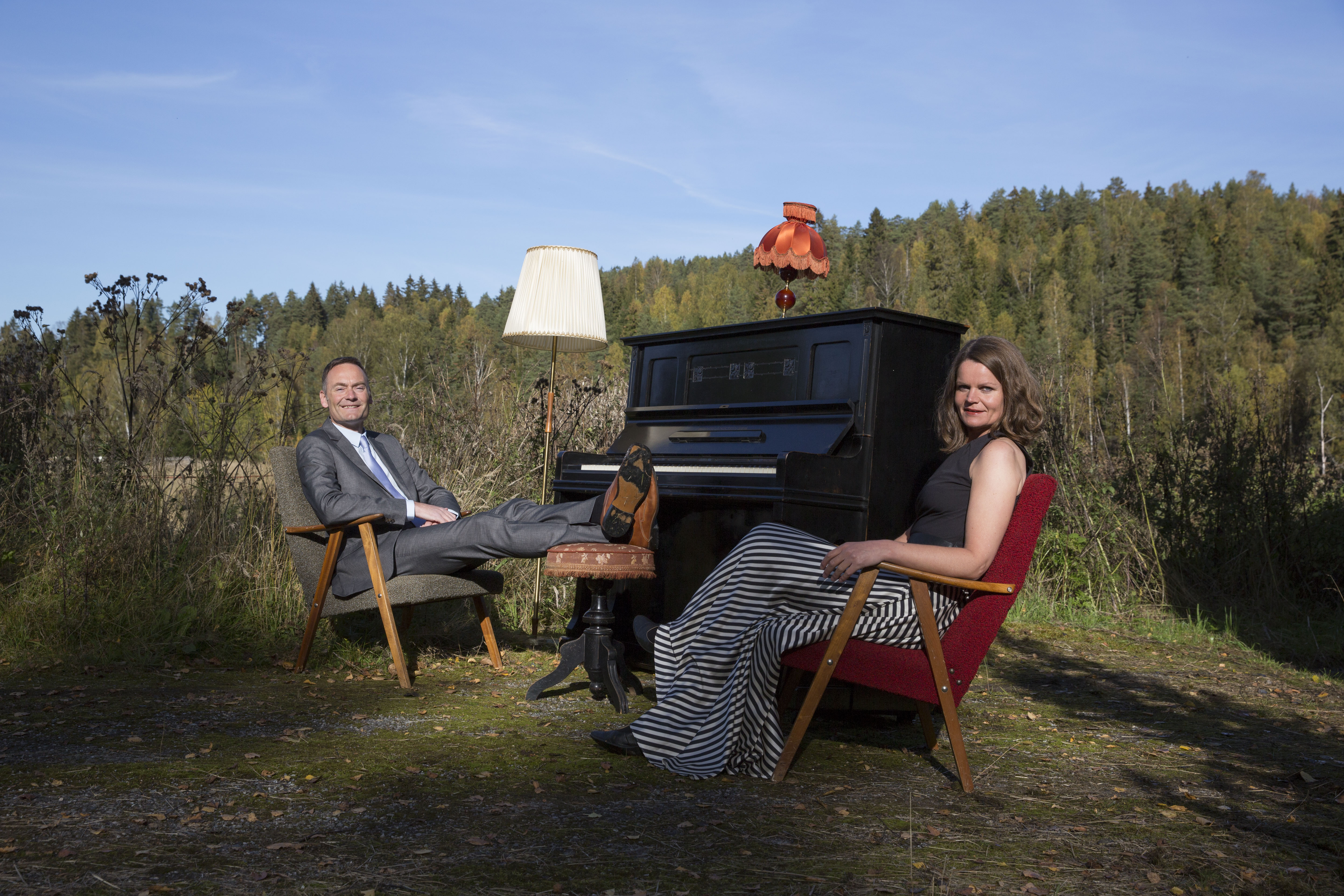 Vi gleder oss over å høre duoen "20 fingre" med Kristin Fyrand Mikkelsen og Gunnar Flagstad 13. februar (foto: Tom Henning Bratlie). 
