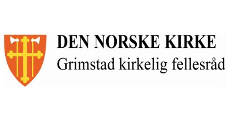 Kirken i Grimstad i disse dager
