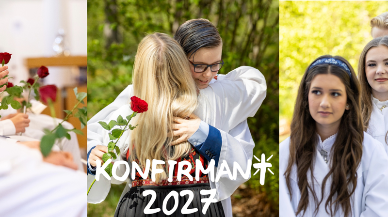 Påmelding til konfirmasjon 2027
