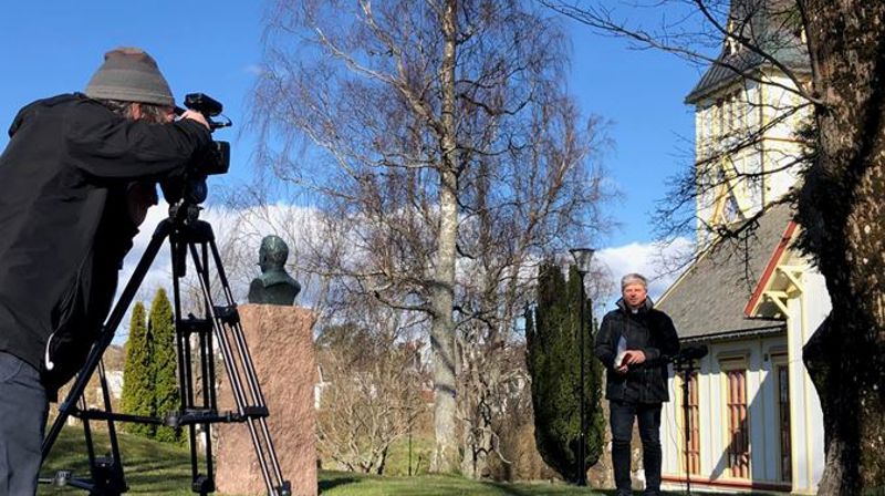 Påskeord og toner fra Kirkeheia