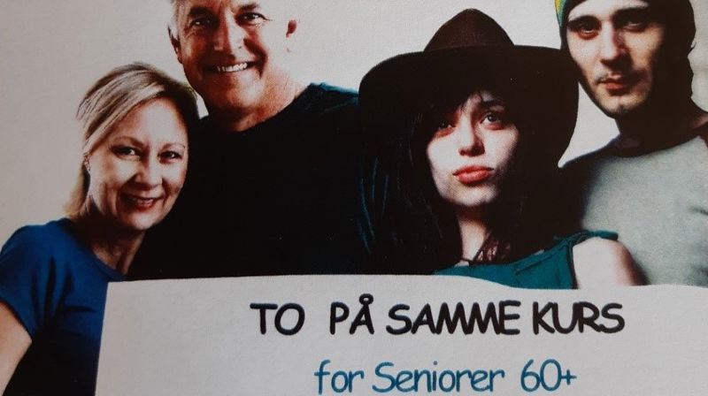 "To på samme kurs" for seniorer