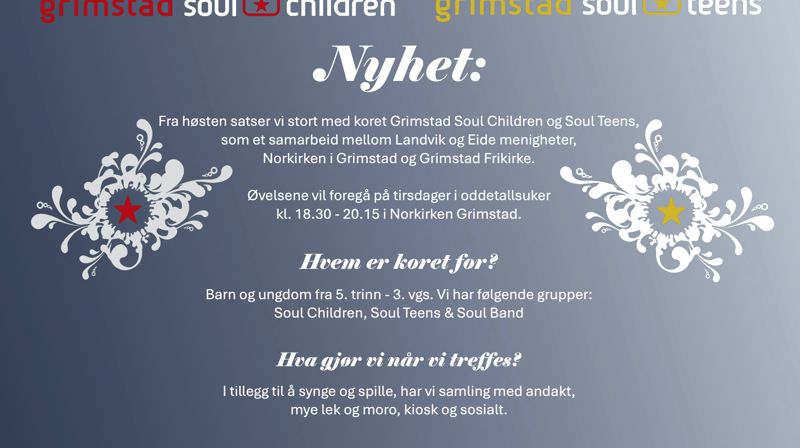 Grimstad Soul Children og Soul Teens
