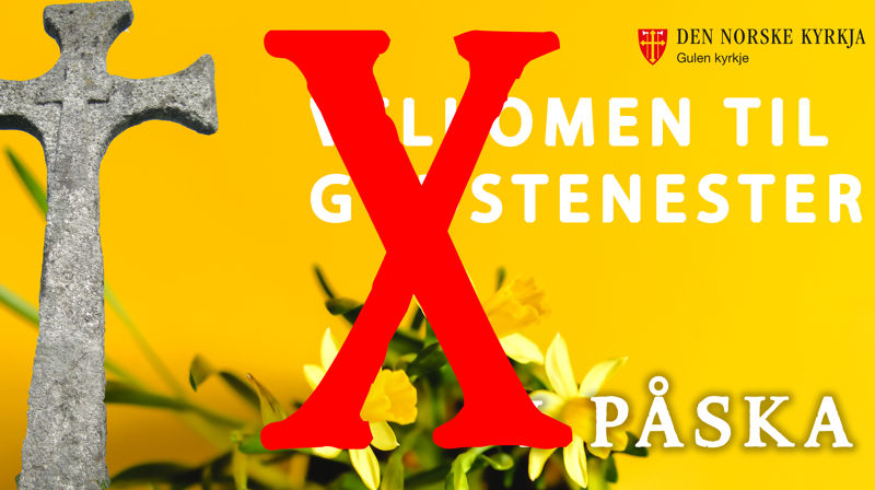 Avlyst: Gudstenester i Påska