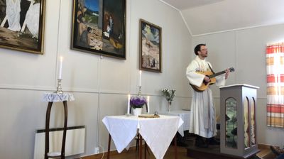 Jørund Øverby Håkedal, ny sokneprest i Hadsel.