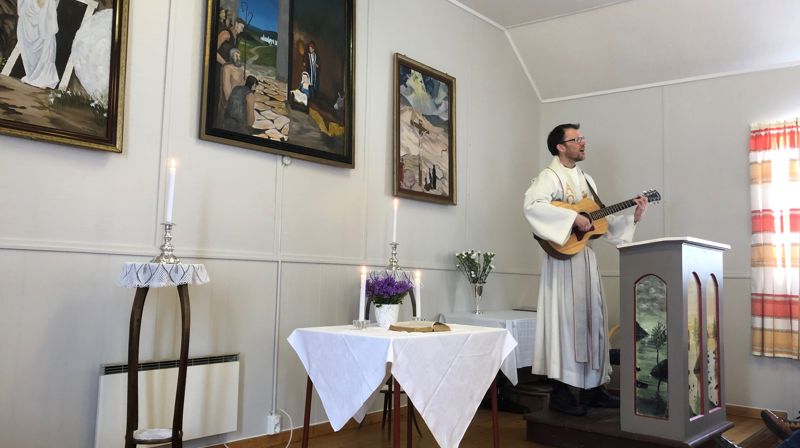 Jørund Øverby Håkedal, ny sokneprest i Hadsel.