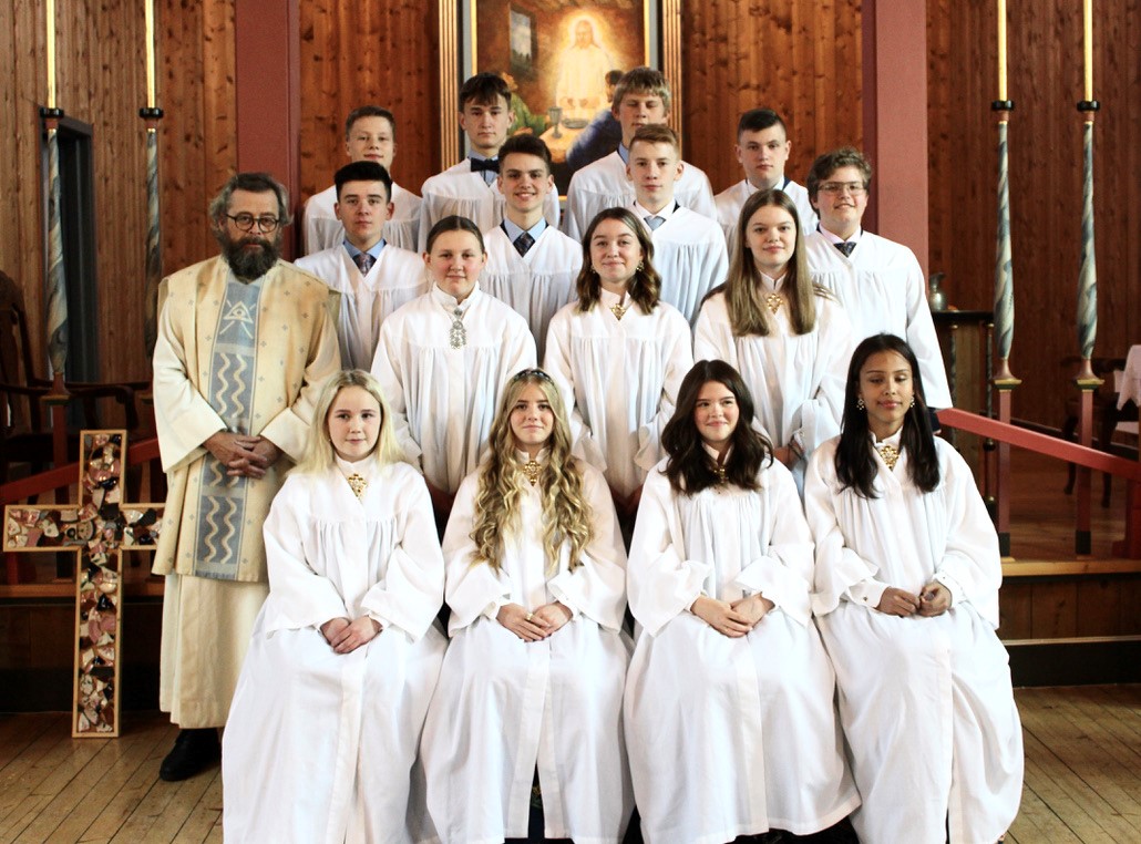 Konfirmanter på Melbu