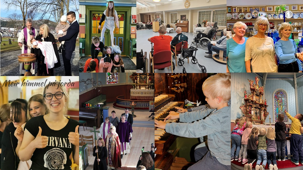 Har du lyst til å bli med på laget i Hareid sokn? No har vi ledig stilling som kyrkjelydspedagog i inntil 80 % stilling.Foto: Hareid sokn