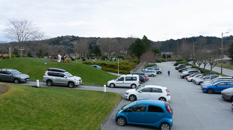 Drive-in Gudstjeneste ved Udland kirke