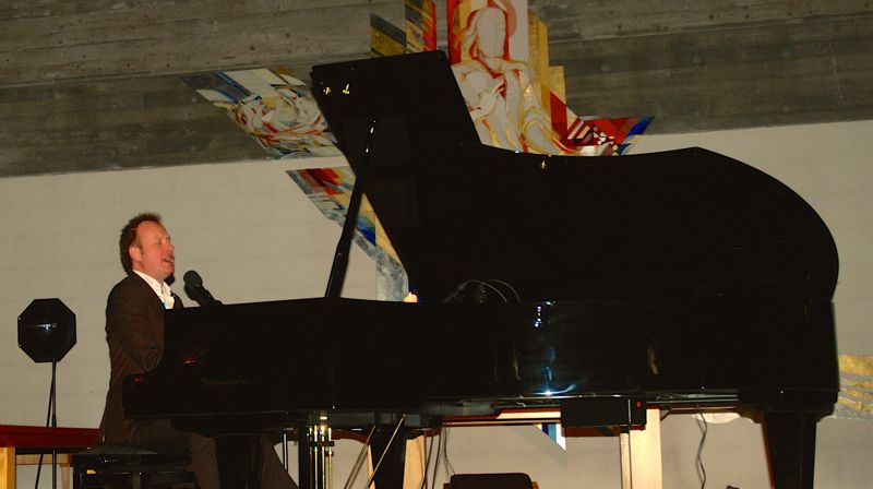 Sigvart Dagsland var den første til å holde konsert på flygelet.