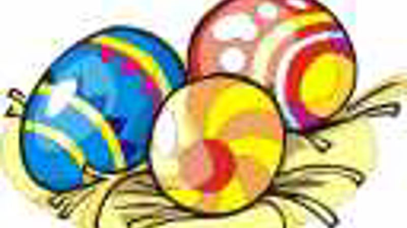 Påskeharens eggjakt søndag 6.april kl. 12 Bygdøy kirke