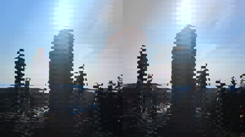 Lærer om Gud ute i naturen