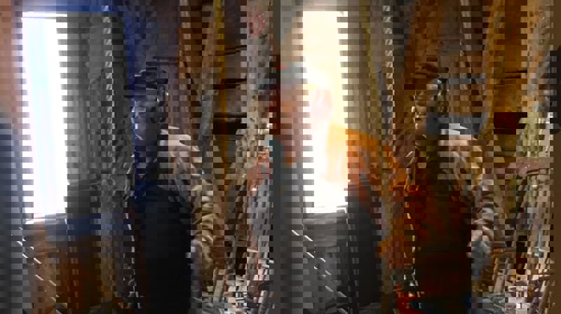 Kirkeklokken på plass