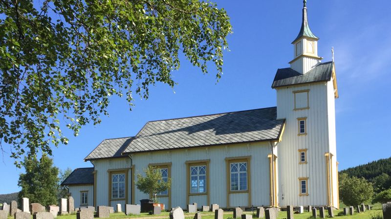 Gudstjeneste med pinsens salmer og sanger som tema