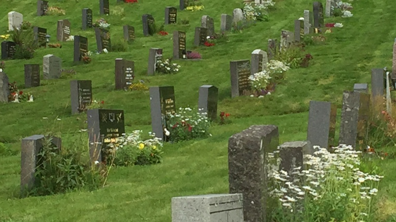 Gravplassarbeider på Krokstadøra