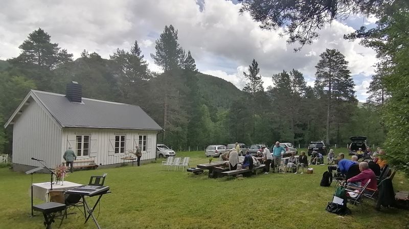 Utegudstjeneste 2. juli kl. 12:00