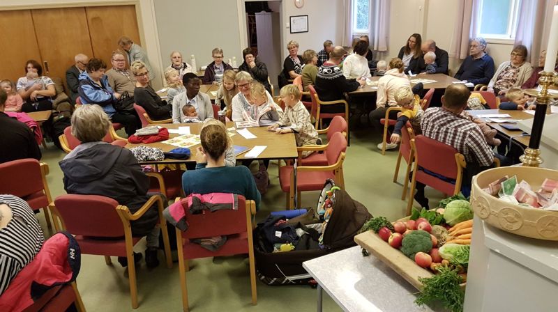 Høsttakkefest og min Kirkebok i Snillfjord