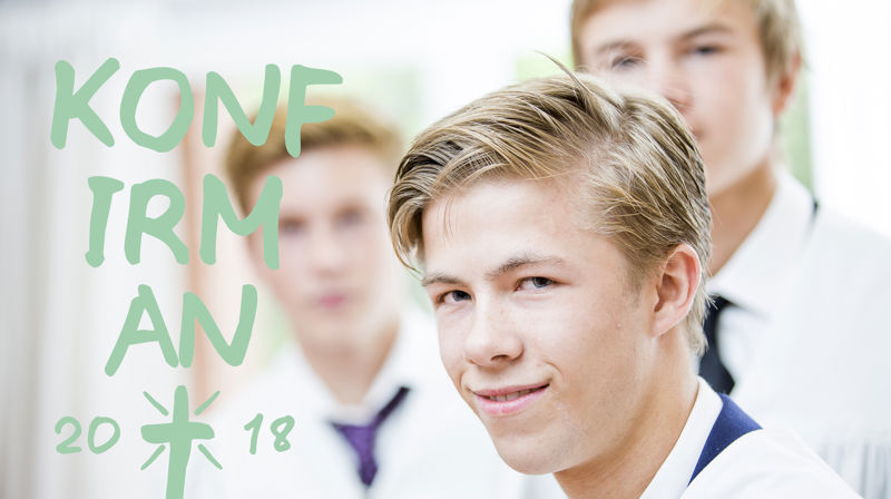 Påmelding til konfirmasjon 2018