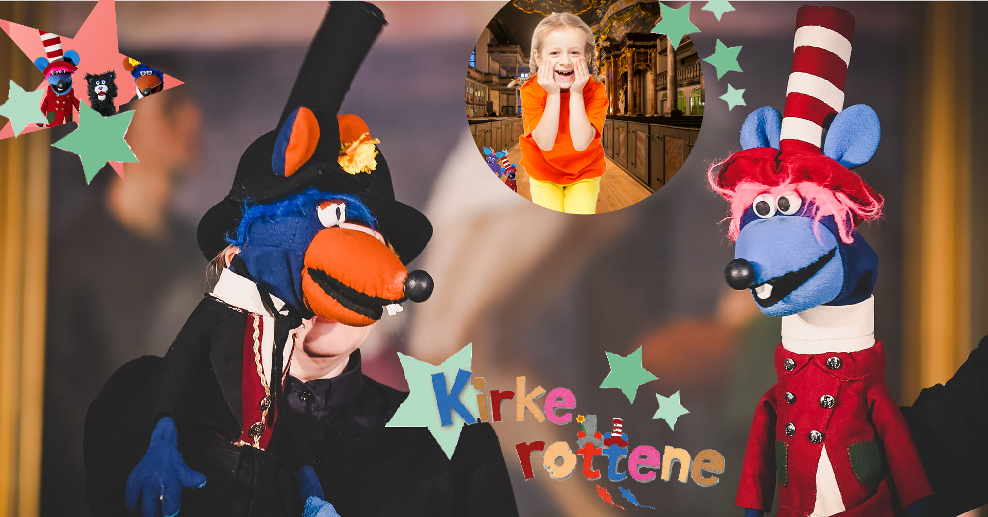 Familieteater: Kirkerottene