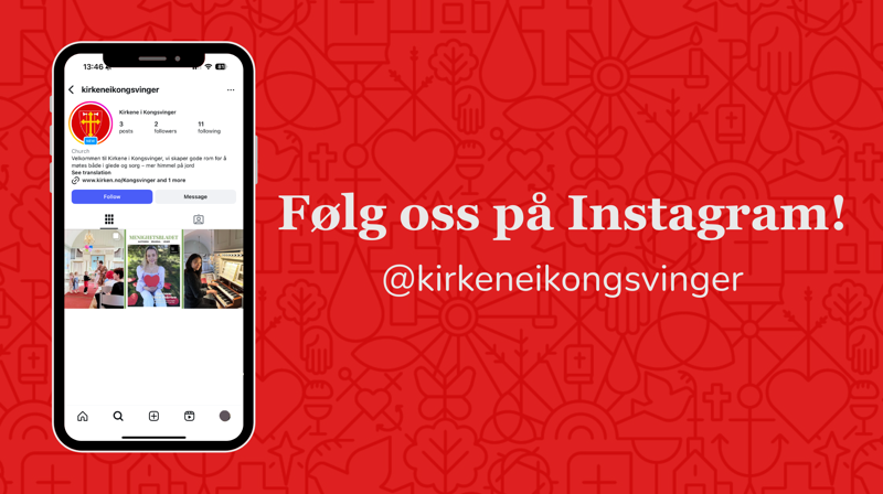 Følg oss på Instagram