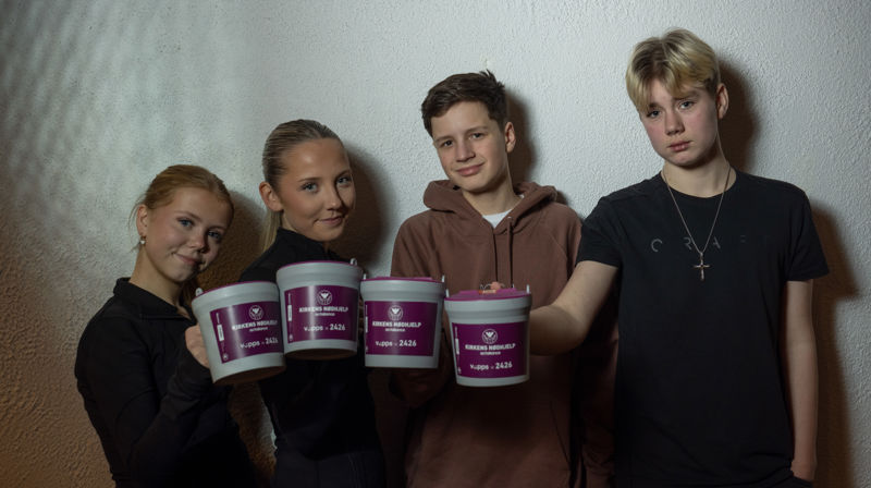 Fasteaksjonen 2024 - Ta godt imot konfirmantene våre som er ute og går med bøsser i dag 19. mars