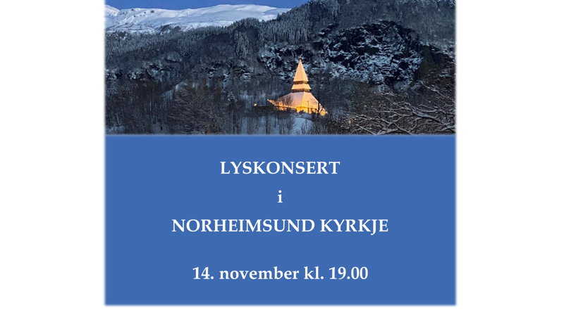 Lyskonsert for flaumlyste kyrkjer