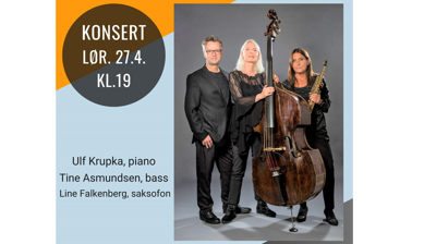 Konsert med Krupka Trio laurdag 27.04. kl. 19.00