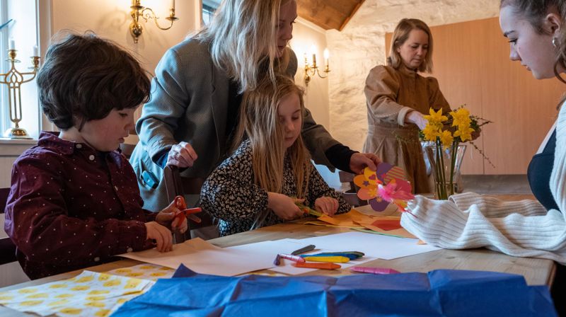 Sundagsskule i Strandebarm kyrkjelydshus