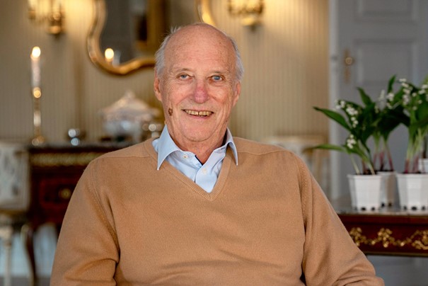 Kong Harald er død