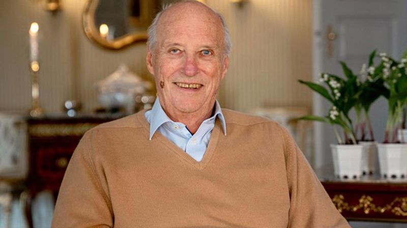 Kong Harald er død