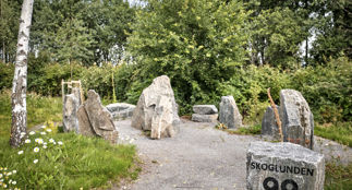 Skoglunden på Gravplassen i Lørenskog