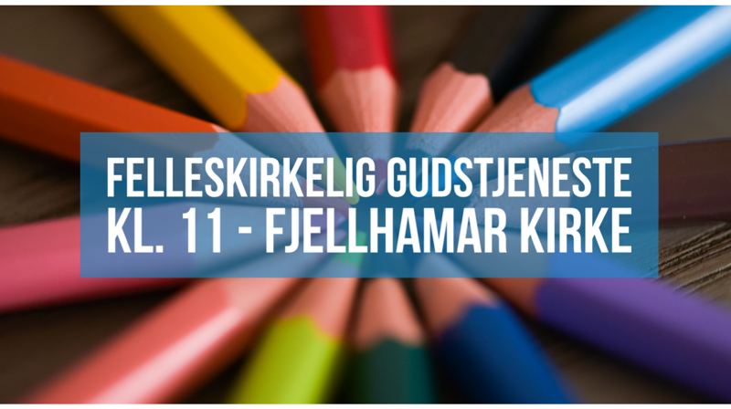 Felleskirkelig gudstjeneste søndag 5. januar 11.00