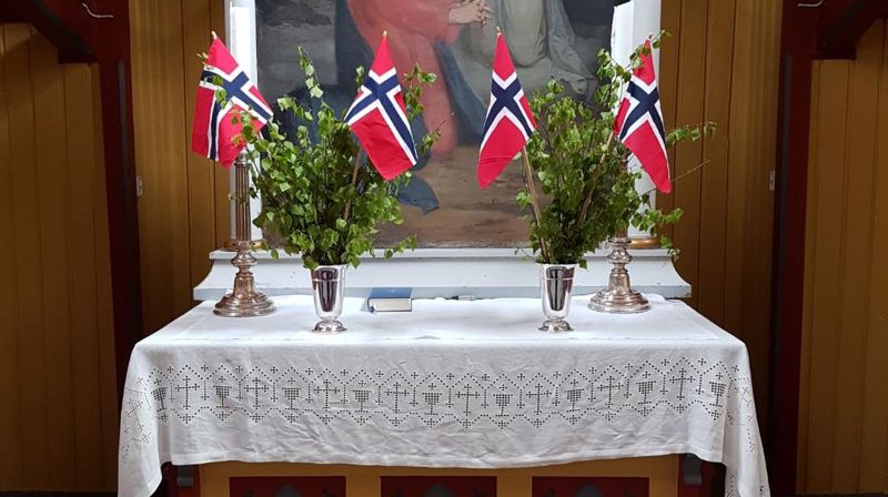 Velkommen til 17. mai gudsteneste