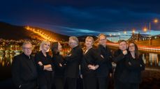 Vokalgruppa Fine Blend.